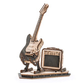 3D Holz-Puzzle - Elektrische Gitarre